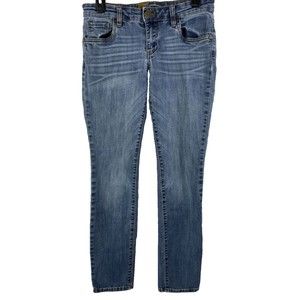 Kut From The Cloth‎ Women's Size 2 Skinny Fit Blue Jeans Denim Whiskered